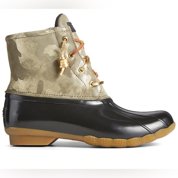 Saltwater Water Resistant Duck Boot Camo/Olive - Picture 3 of 3